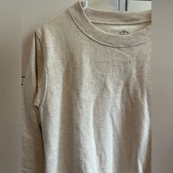 Cream Button-Detail Pullover - Picture 4 of 5